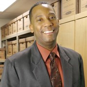 Smiling man in a suit and tie